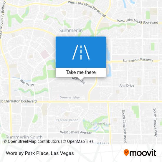 Mapa de Worsley Park Place