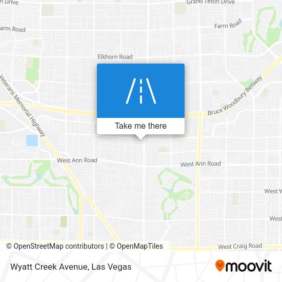Mapa de Wyatt Creek Avenue