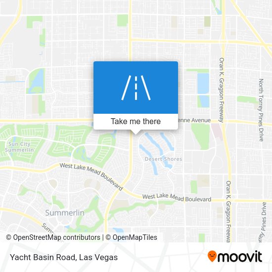 Yacht Basin Road map