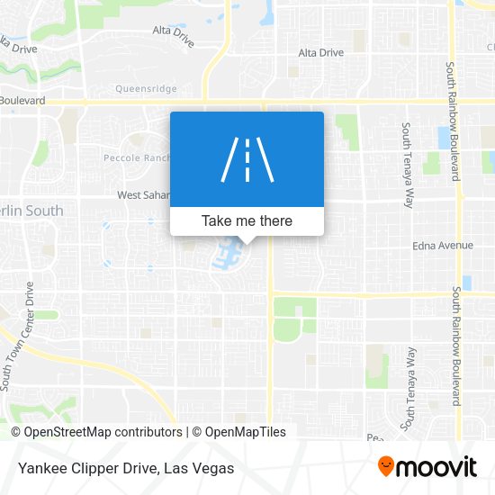 Yankee Clipper Drive map