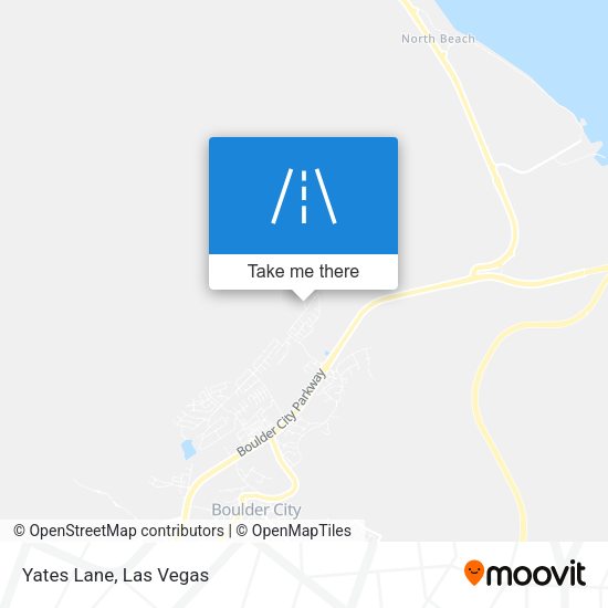 Mapa de Yates Lane