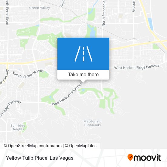 Yellow Tulip Place map