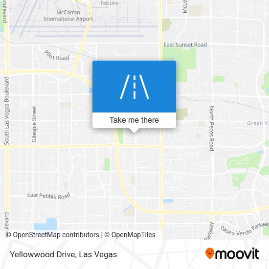Mapa de Yellowwood Drive