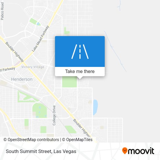South Summit Street map