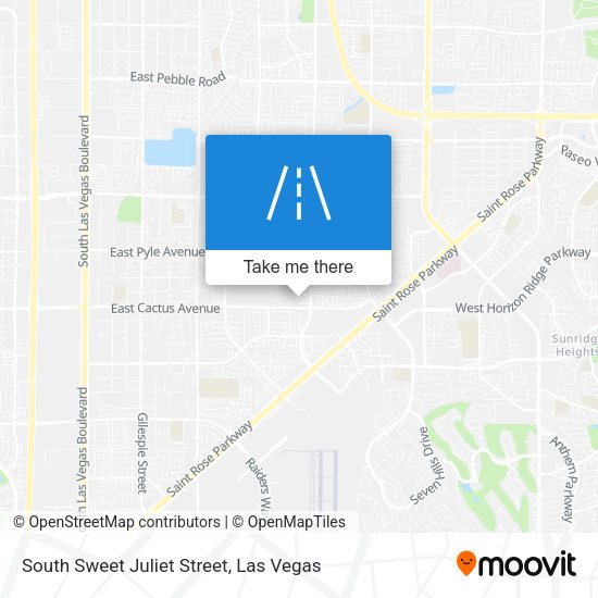 South Sweet Juliet Street map