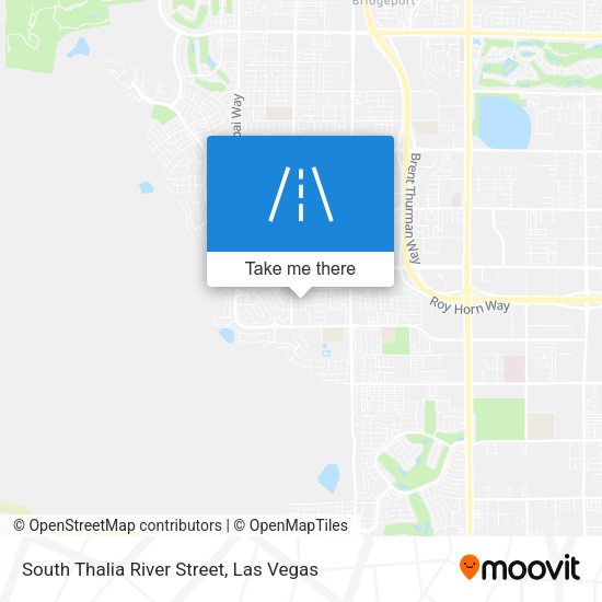 Mapa de South Thalia River Street