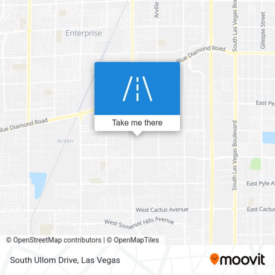 South Ullom Drive map
