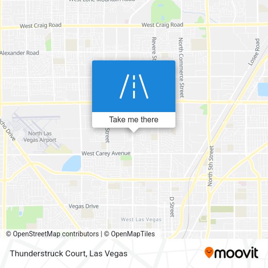 Thunderstruck Court map
