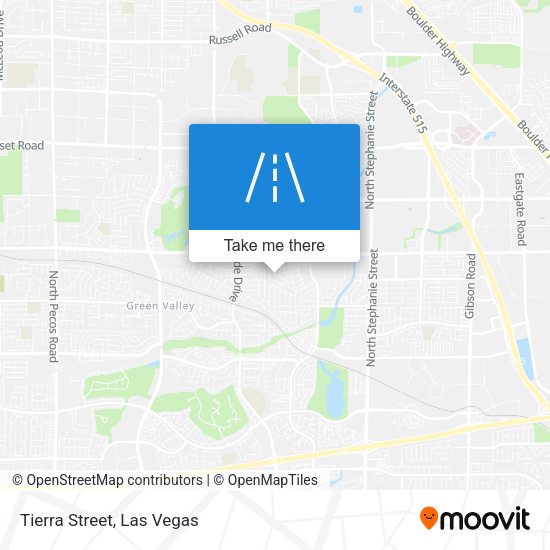 Mapa de Tierra Street