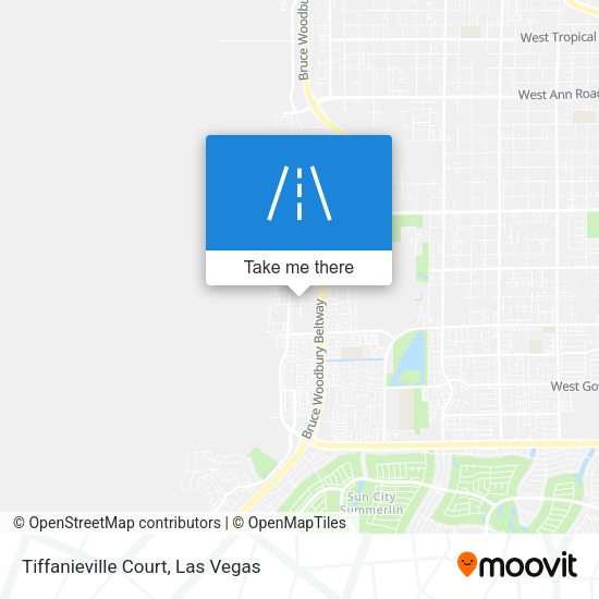 Tiffanieville Court map