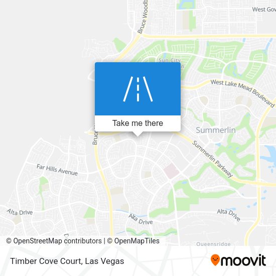 Mapa de Timber Cove Court