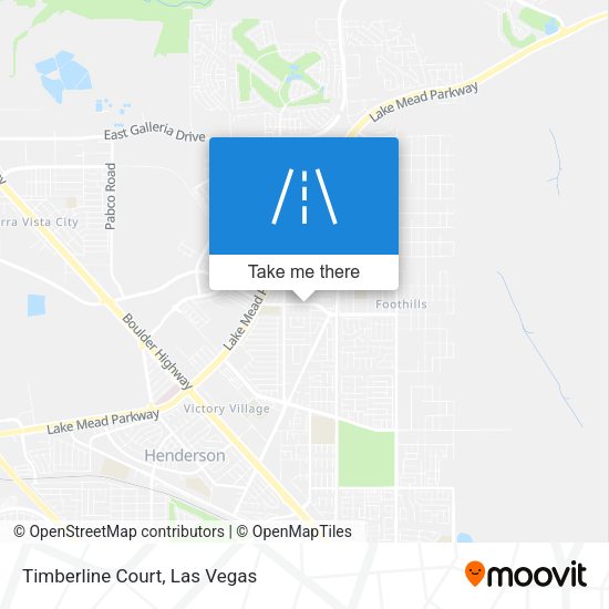 Timberline Court map