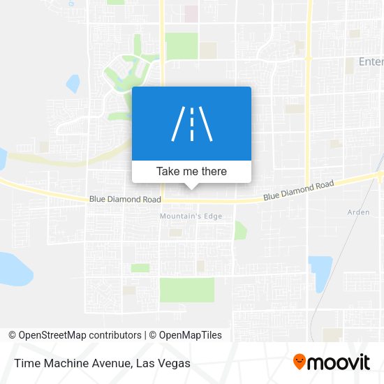 Mapa de Time Machine Avenue