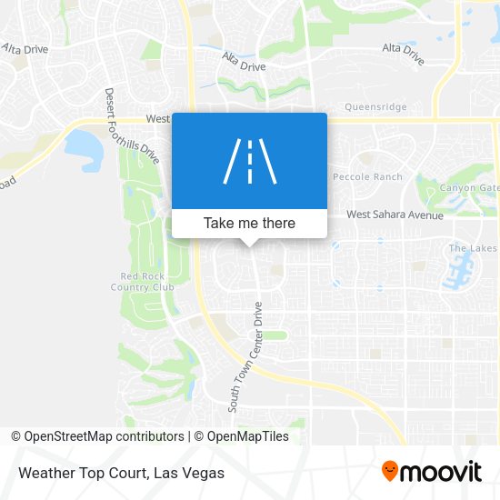 Weather Top Court map