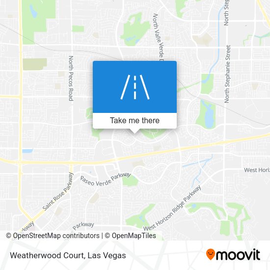 Weatherwood Court map