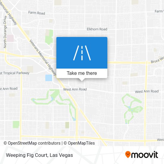 Weeping Fig Court map