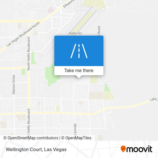 Wellington Court map