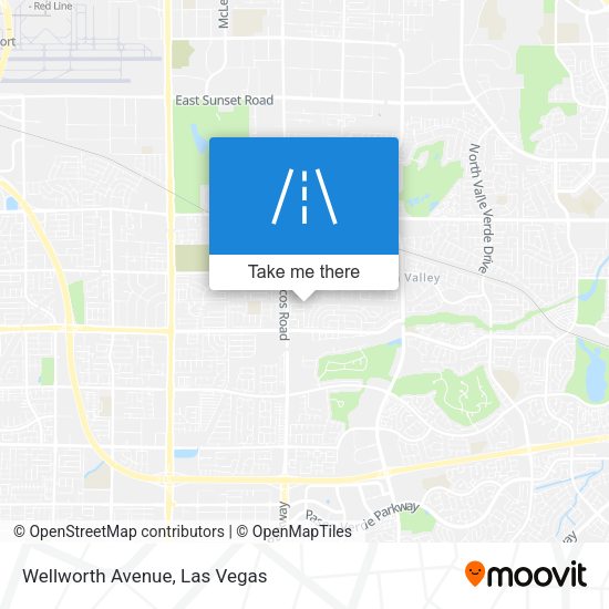 Wellworth Avenue map