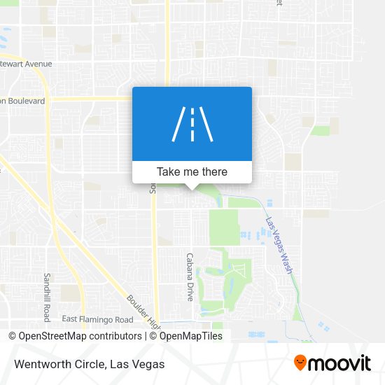 Wentworth Circle map