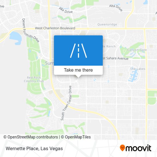 Mapa de Wernette Place