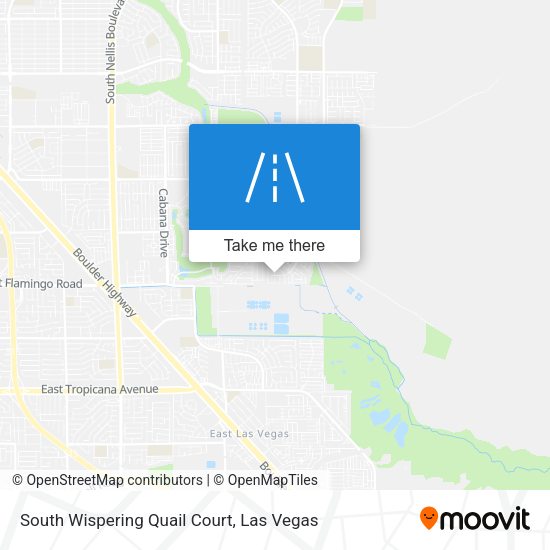 Mapa de South Wispering Quail Court