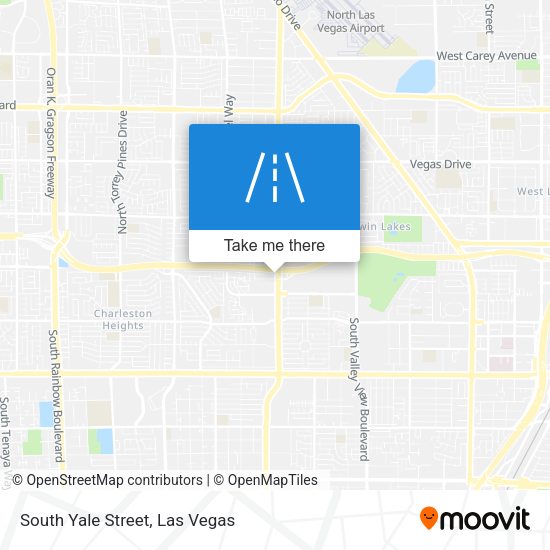 Mapa de South Yale Street