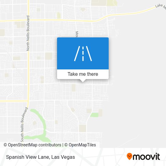 Mapa de Spanish View Lane