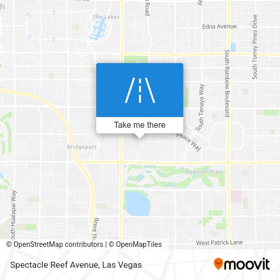 Spectacle Reef Avenue map