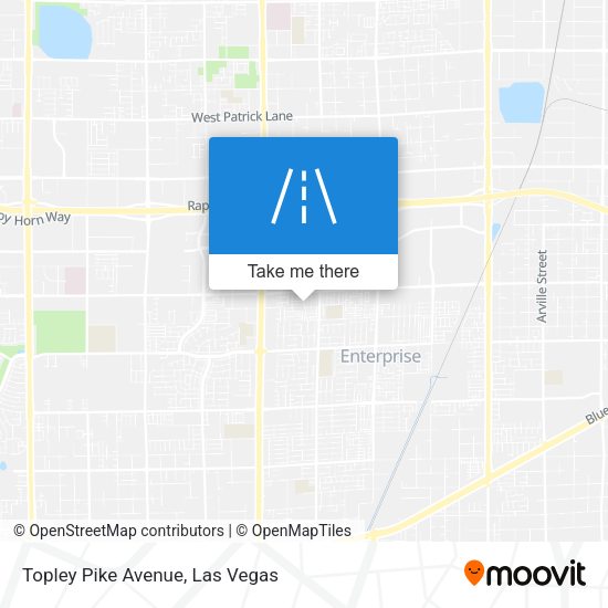 Topley Pike Avenue map