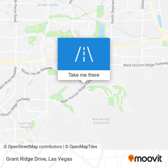 Mapa de Grant Ridge Drive