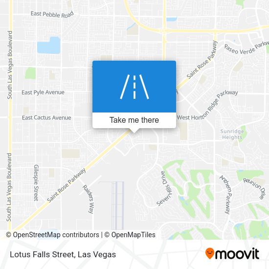 Mapa de Lotus Falls Street