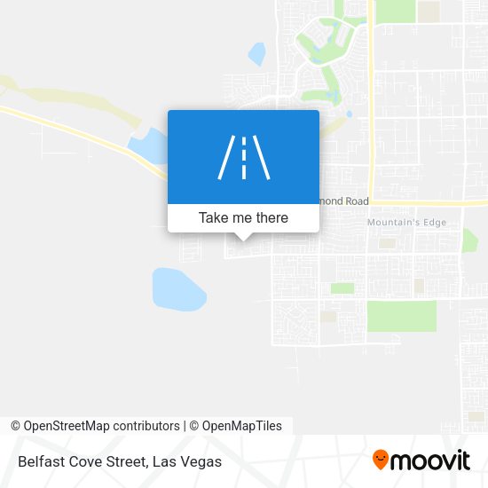 Belfast Cove Street map