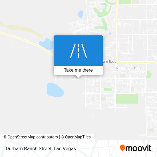 Durham Ranch Street map