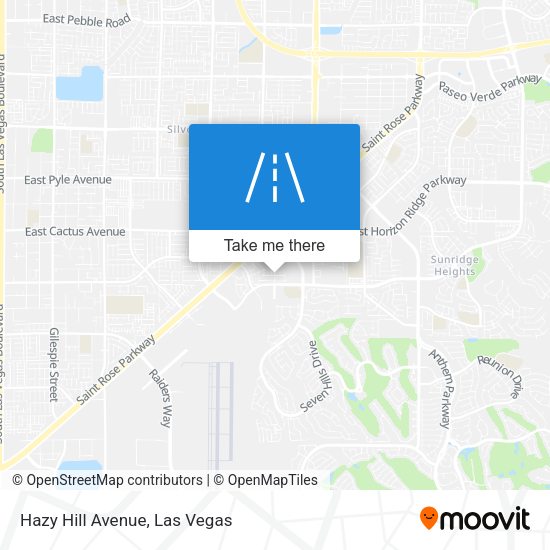 Mapa de Hazy Hill Avenue
