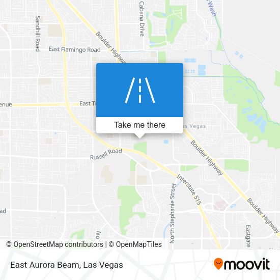 Mapa de East Aurora Beam