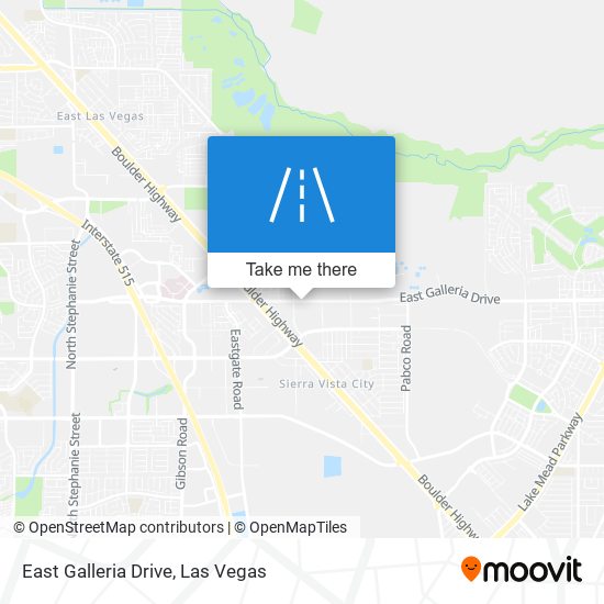 Mapa de East Galleria Drive