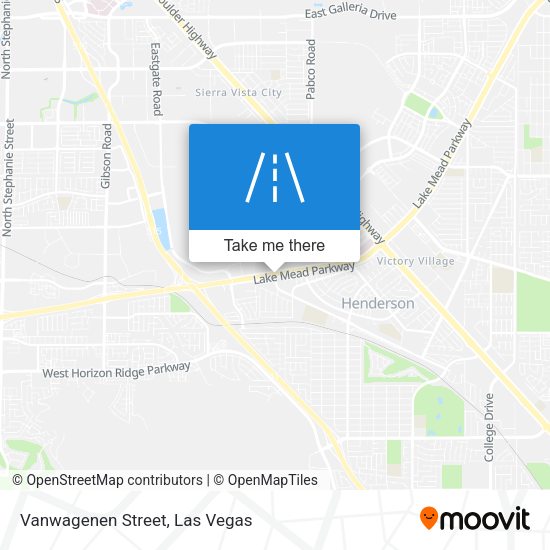 Vanwagenen Street map