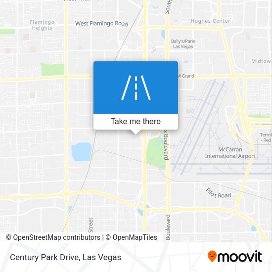 Mapa de Century Park Drive
