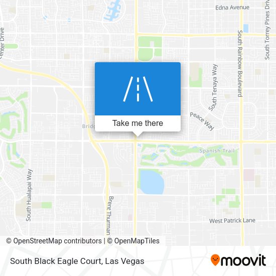 Mapa de South Black Eagle Court