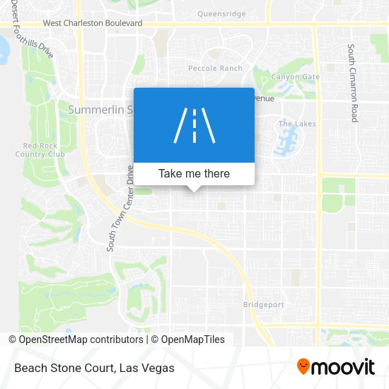 Mapa de Beach Stone Court