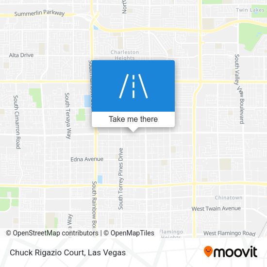 Mapa de Chuck Rigazio Court