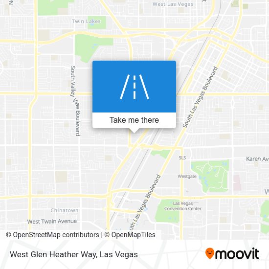 Mapa de West Glen Heather Way