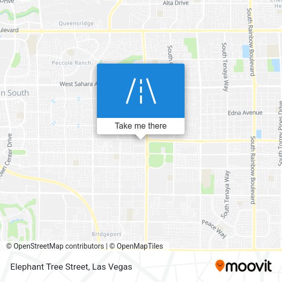 Mapa de Elephant Tree Street