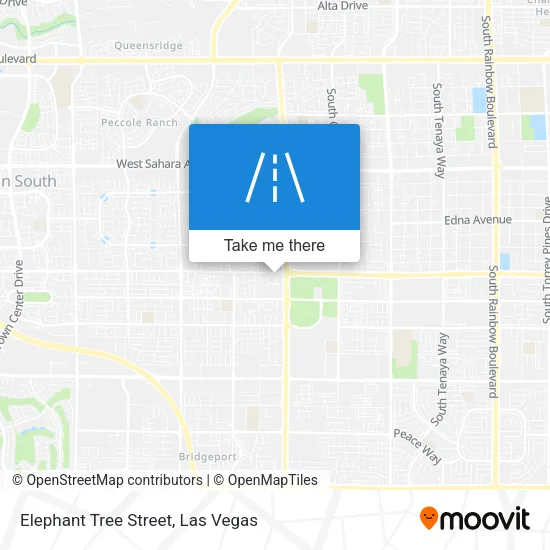 Mapa de Elephant Tree Street