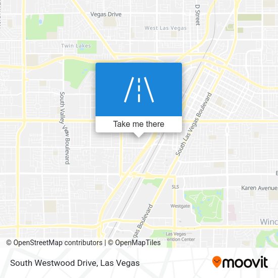 South Westwood Drive map