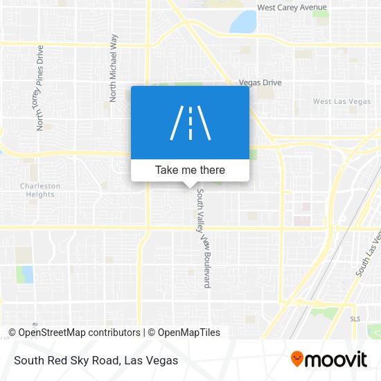 Mapa de South Red Sky Road