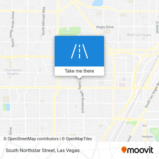 Mapa de South Northstar Street