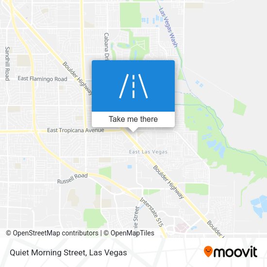 Quiet Morning Street map