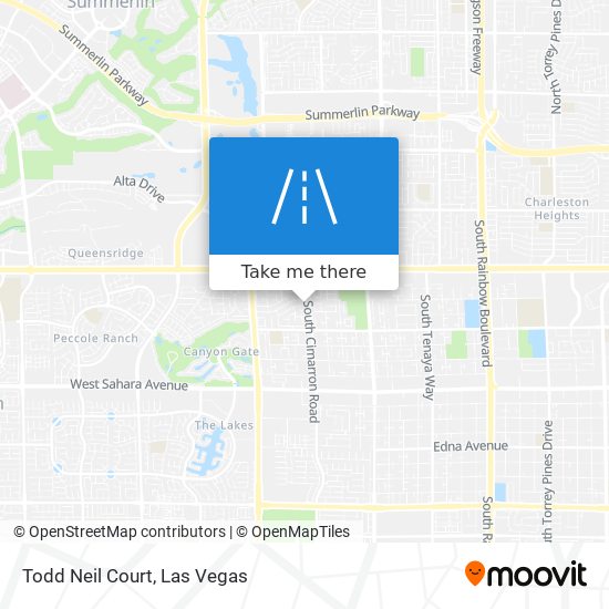 Todd Neil Court map