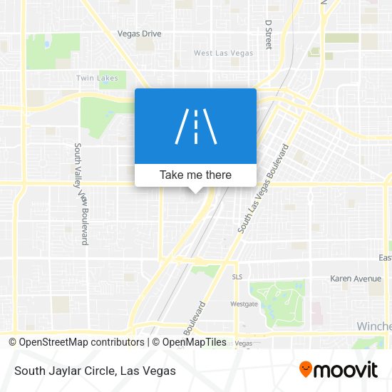 South Jaylar Circle map